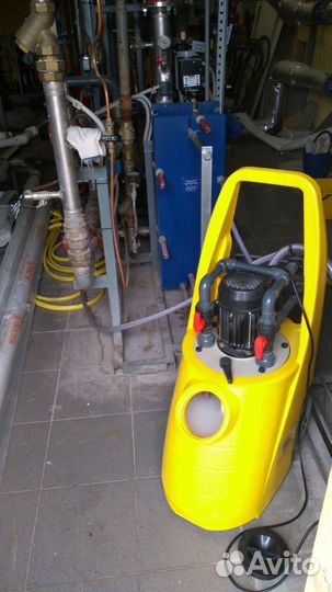 Промывка и опрессовка системы отопления