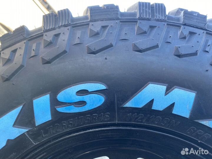 R16 6/139,7 новые грязевые колеса 265/75R16 Maxxis