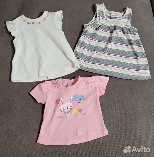 Вещи пакетом для девочки 74 размер