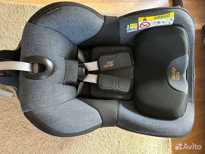 Britax Roemer Dualfix i-size Blue Marble