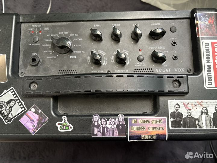 Комбоусилитель Vox-15gt