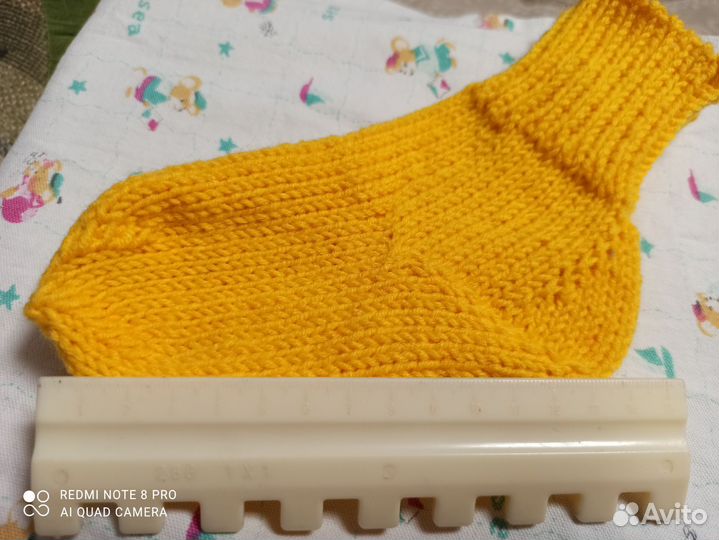 Носки вязаные ручной работы детские