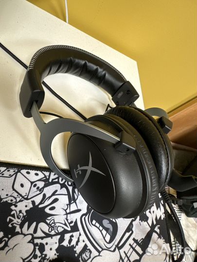 Игровые наушники hyperx