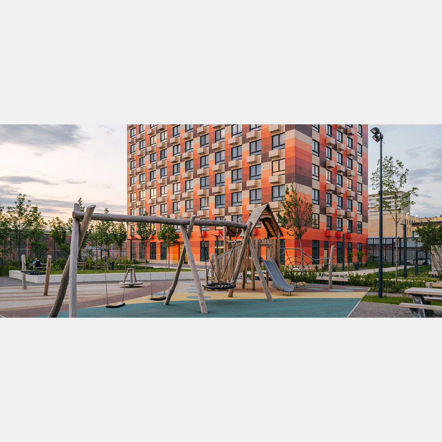 2-к. апартаменты, 44,8 м², 1/24 эт.