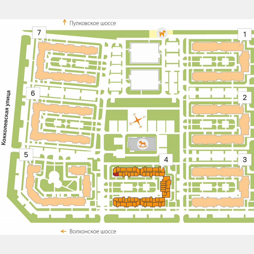 1-к. квартира, 40,8 м², 2/5 эт.