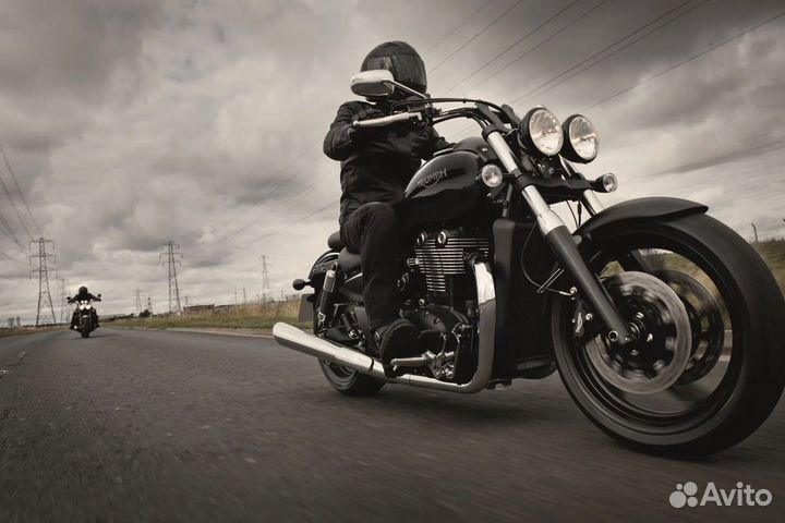 Фотосессия с мотоциклом