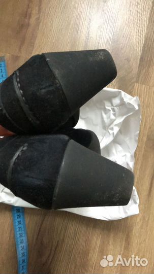 Туфли женские замшевые