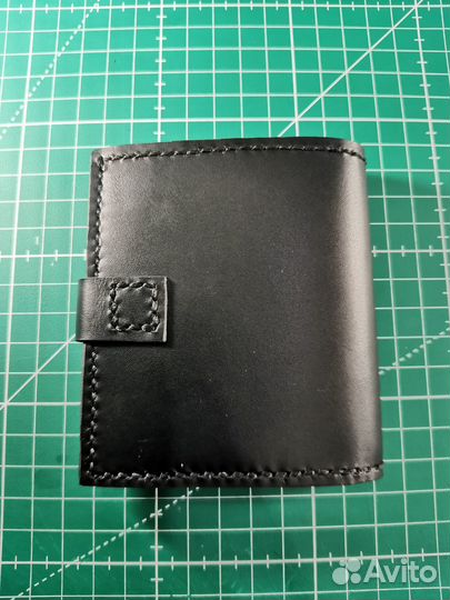 Мини кошелек из натуральной кожи. Ручная работа