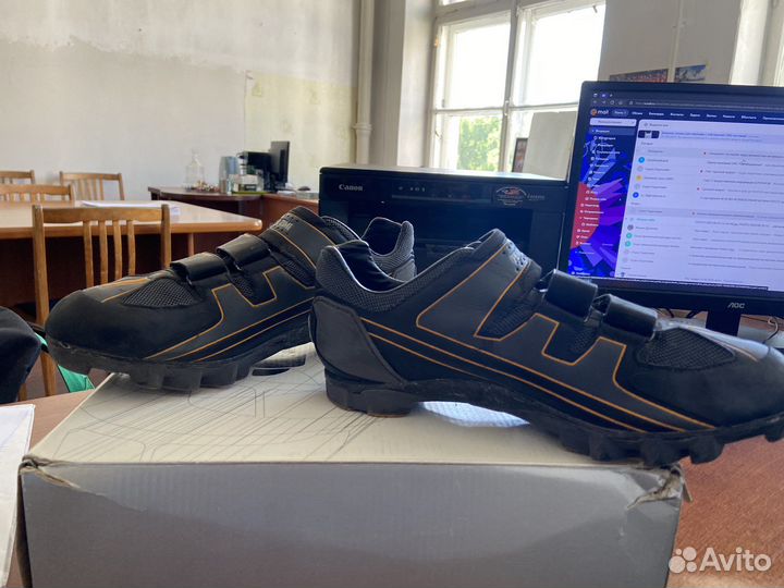 Велотуфли контактные Pearl Izumi 42р