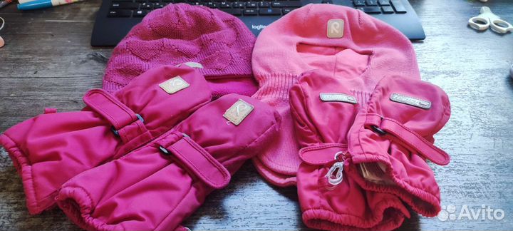 Аксессуары Reima краги варежки шлем шапка