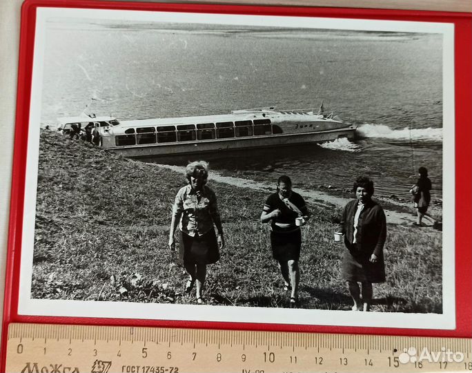 Фото. Техника СССР. Глиссирующий теплоход 