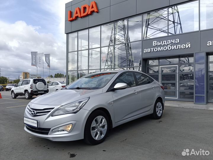 Hyundai Solaris 1.6 МТ, 2015, 93 623 км