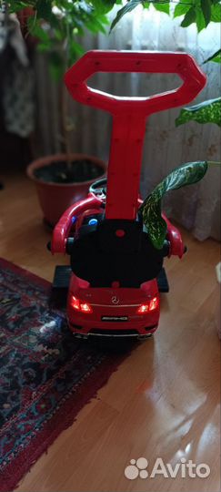 Машинка-каталка толокар mercedes