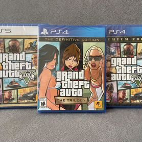 Gta The Trilogy (Новый Диск) PS4 / PS5 Рус.Язык