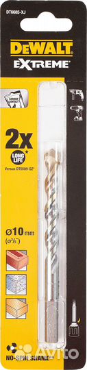 Сверло по бетону 10х120 мм DeWalt Extreme DT6685