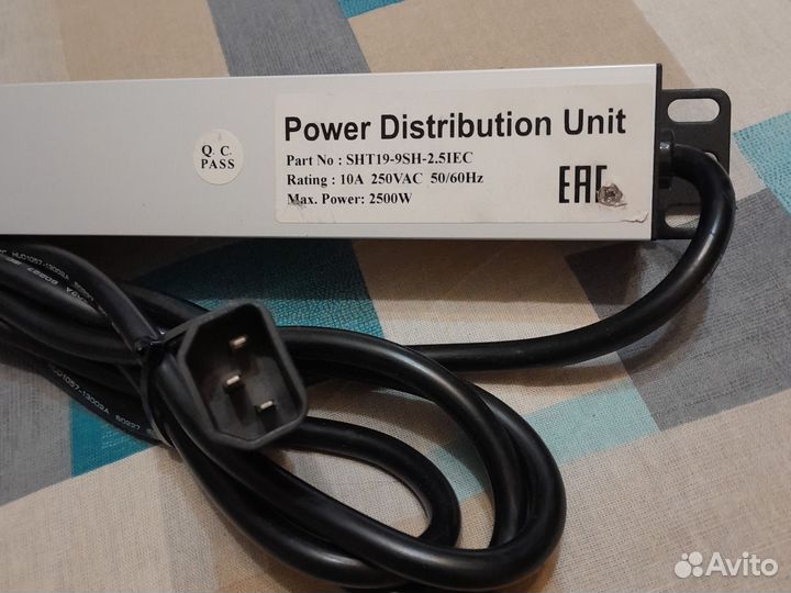 Блок силовых разеток