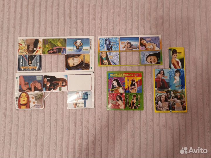 Наклейки Наталья Орейро не полные листы
