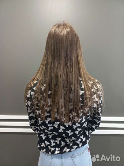 Наращивание натуральных и биопротеиновых волос