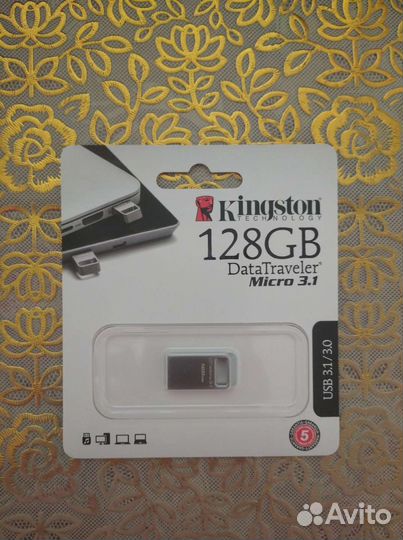 Флешка 128GB Micro 3. 1