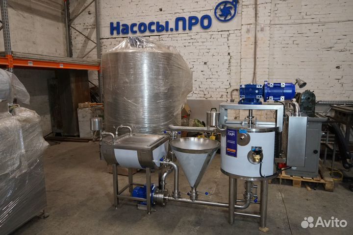 Установка для производства кремов