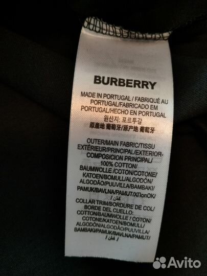 Футболка мужская burberry