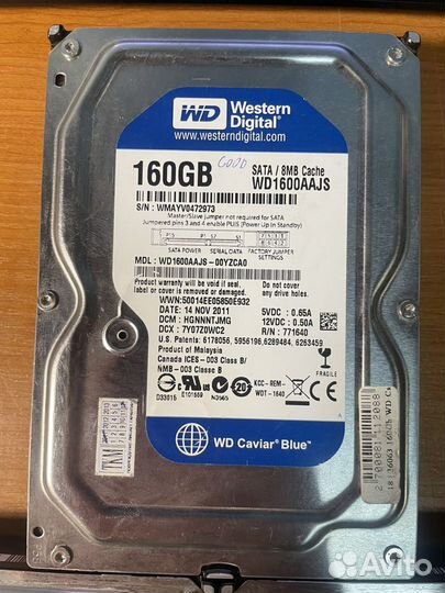 Western digital 3.5 160gb