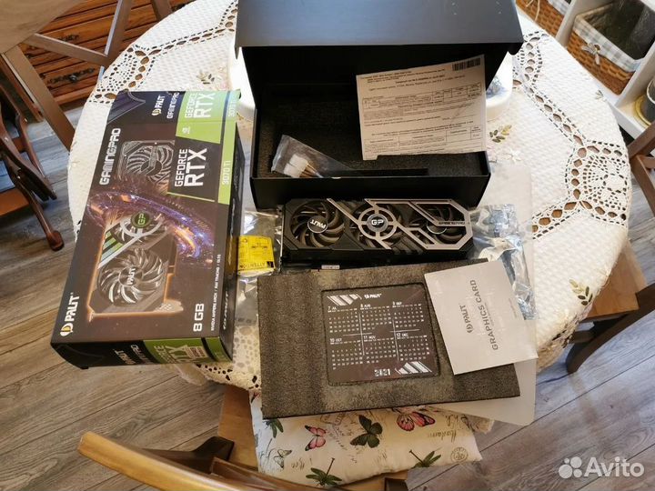 Видеокарта Palit GeForce RTX 3070 Ti GamingPro 8GB