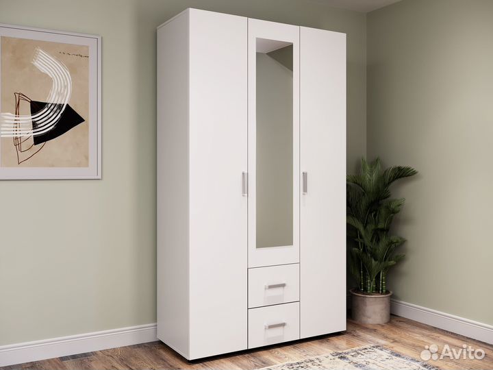 Шкаф трехстворчатый Эва