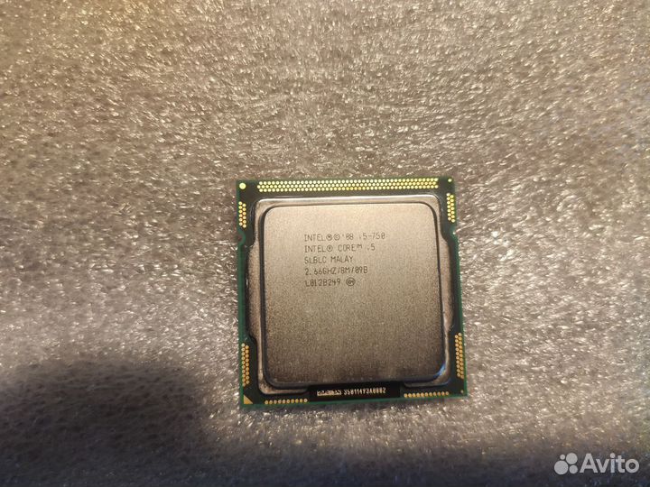 Intel core i5 750