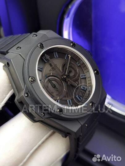 Бомбезные мужские часы Hublot King Power