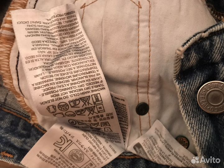 Женские джинсы levis 501 W24; L32