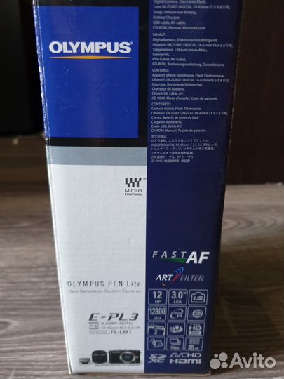 Olympus PEN E-PL3 + объектив 14-42mm