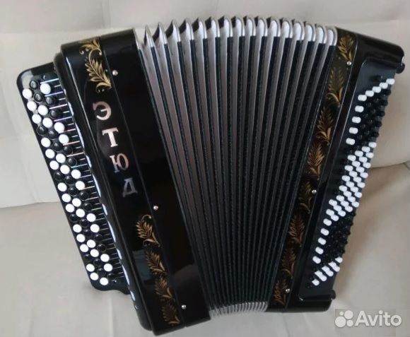 Баян Этюд-205М2 бн-40 черный