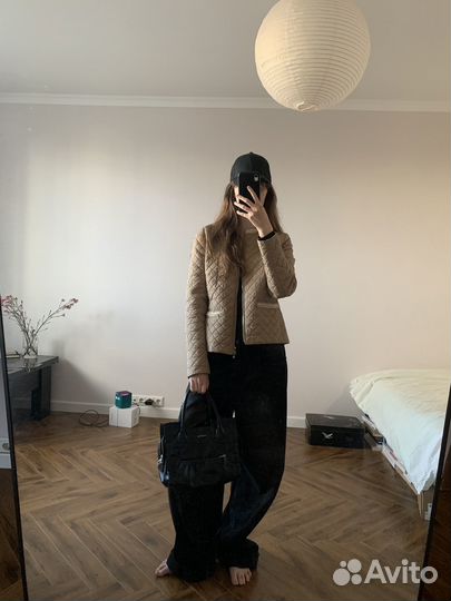 Куртка стеганая бежевая Basler