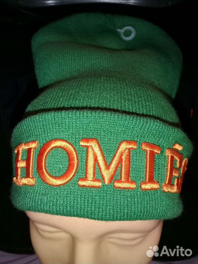 Шапка вязаная новая Adidas Nike Homies