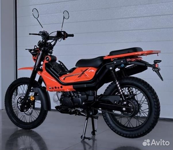 Мопед Xtrail оранжевый
