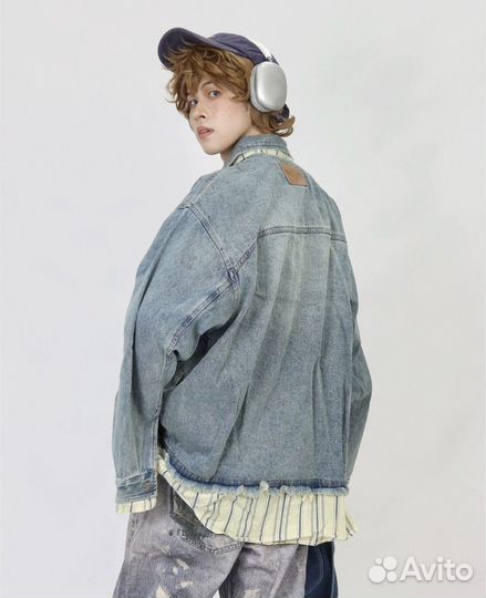 Maison Mihara Yasuhiro type куртка джинсовая