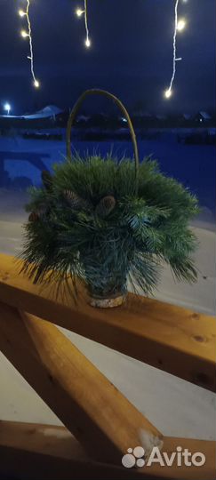 Корзинки, букеты к новому году