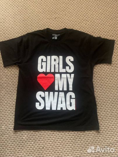 Футболка Girls love my swag