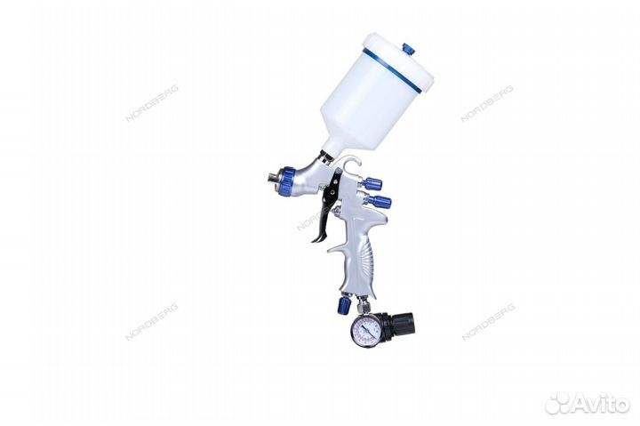 Краскопульт lvmp с верхним баком, сопло 1,3 мм