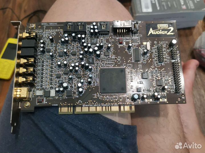 Звуковая карта creative sound blaster Audigy 2