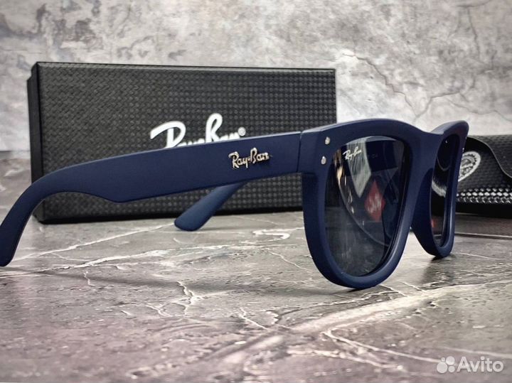 Очки Ray Ban Stories Wayfarer синие
