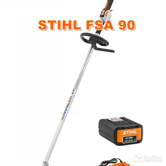 Мотокоса аккумуляторная stihl FSA 90 с АКБ и зу Ав