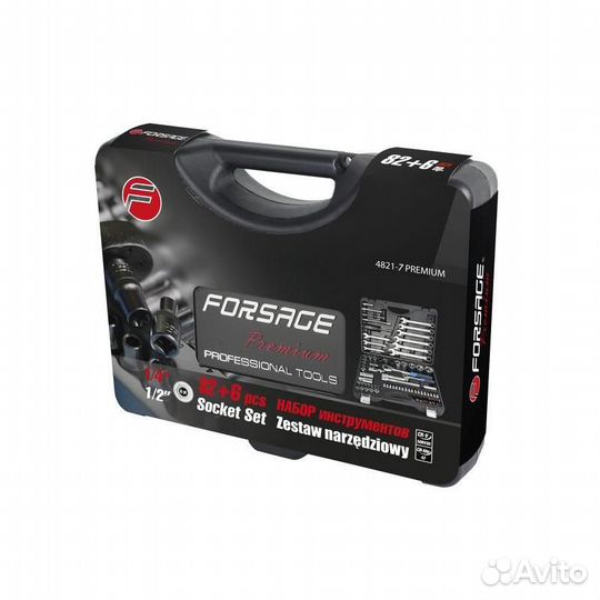 Набор инструментов 82+6пр. Premium 1/4