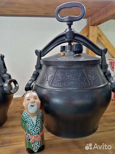 Афганский казан-скороварка 10 литров черный