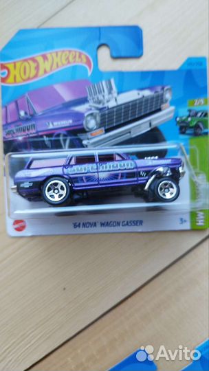 Hot wheels nova wagon gasser