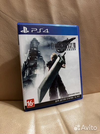 Final fantasy 7 remake ps4 и ps5 диск в идеале