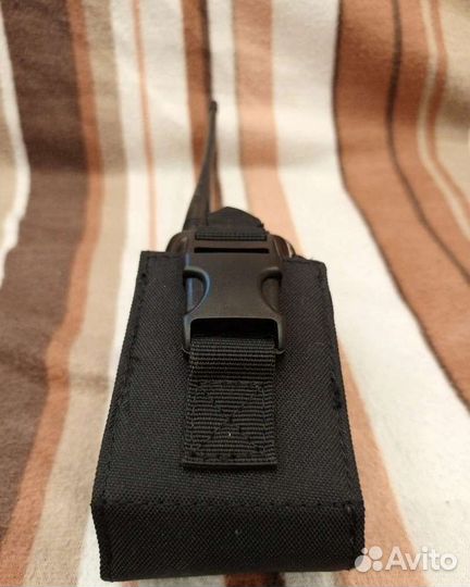 Подсумок (универсальный) для раций чёрного цвета