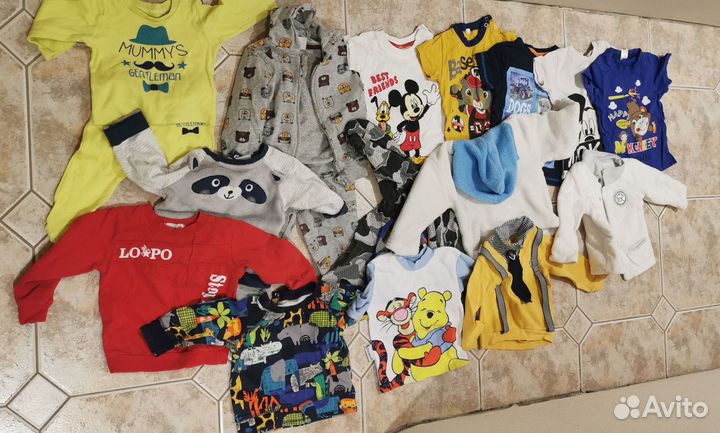 Одежда пакетом на мальчика