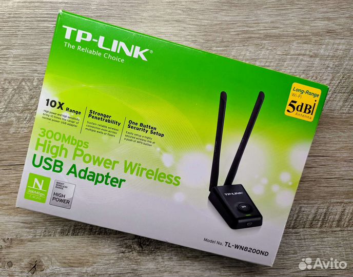 Wi-Fi адаптер TP-link TL-WN8200ND
